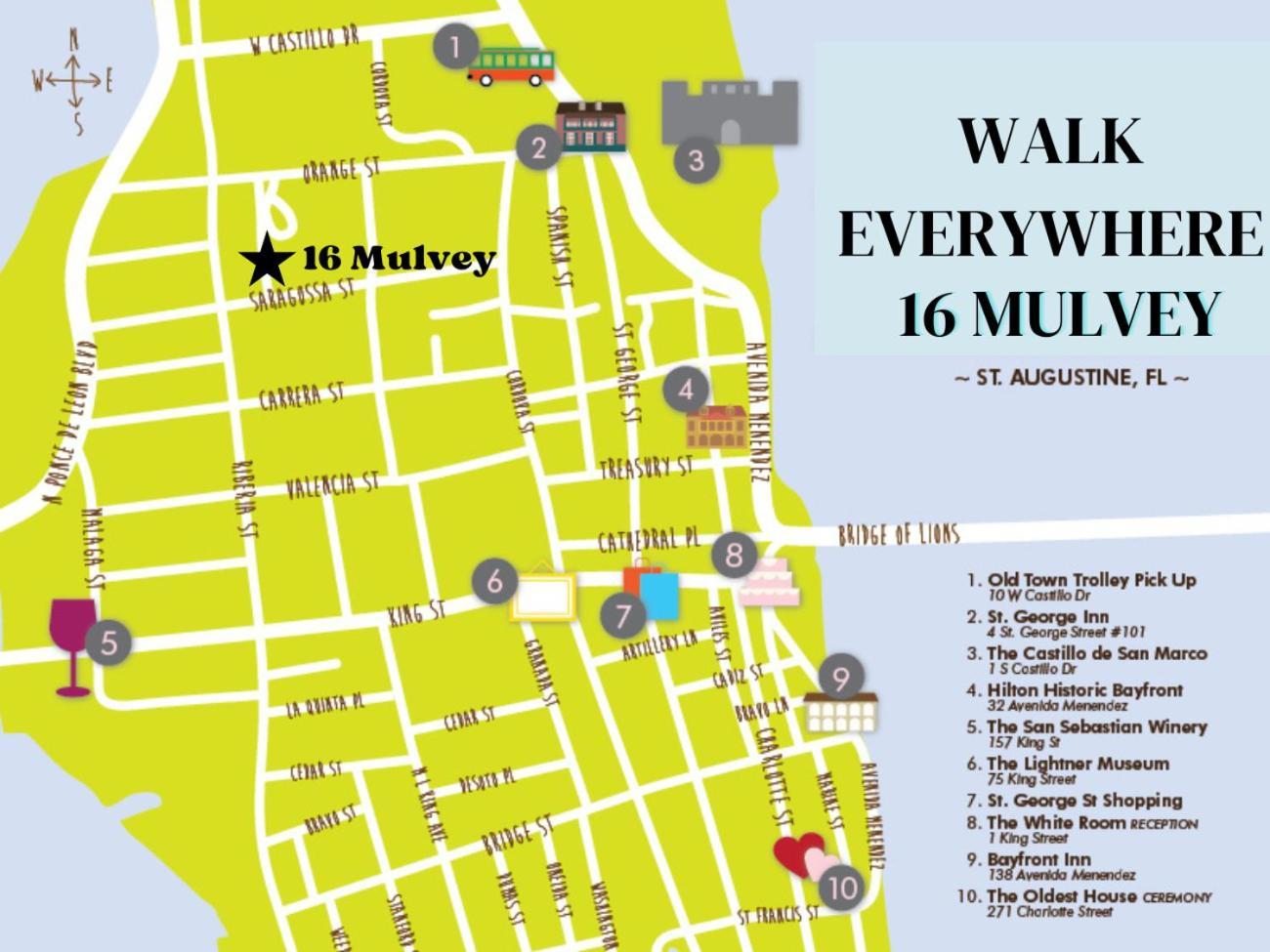 Villa Mulvey #1 St. Augustine Esterno foto